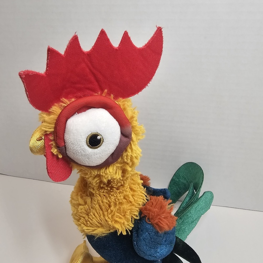 Disney Store Moana Hei Hei Chicken Rooster Plush Toy Stuffed Animal 12" - Picture 8 of 16